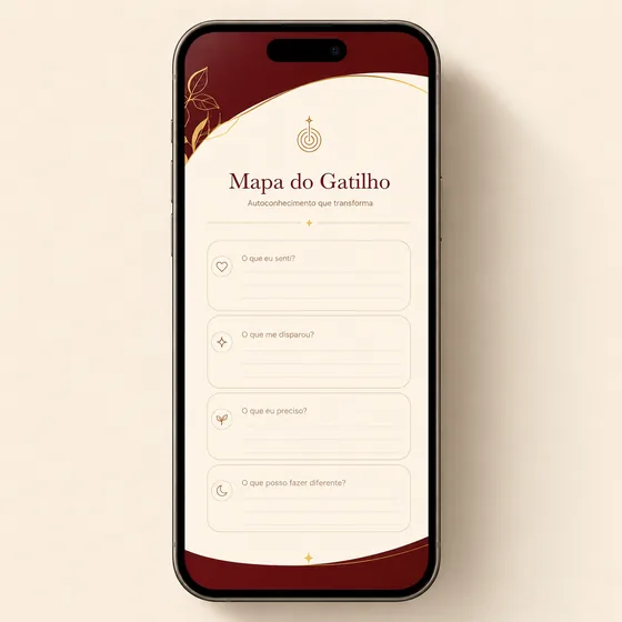 Mockup do Mapa do Gatilho
